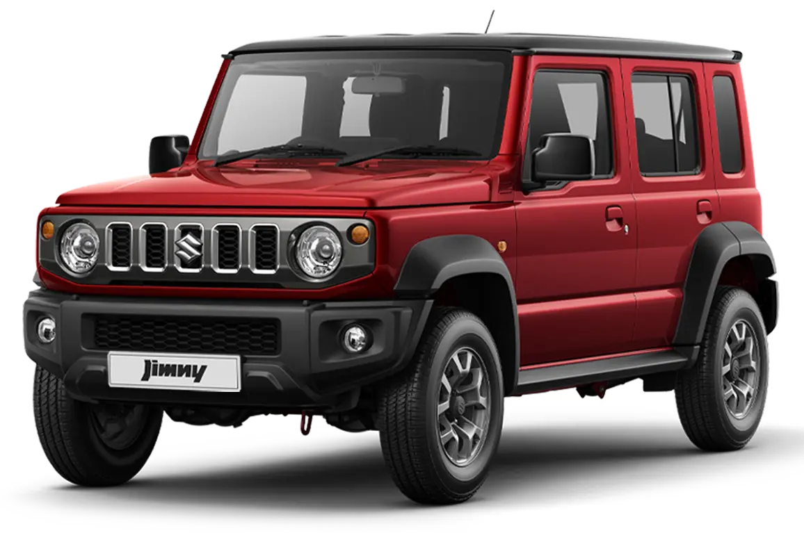 METALLIC SIZZLING RED + PEARL BLUISH BLACK 4 (5 DOORS)