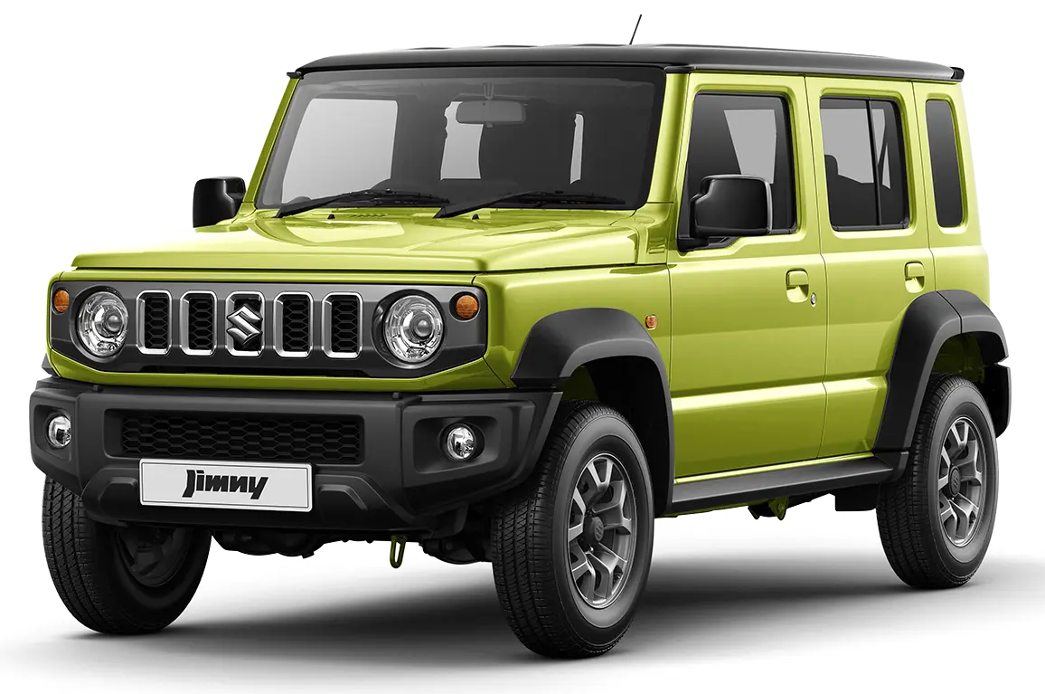 KINETIC YELLOW 2 + PEARL BLUISH BLACK 4 (5 DOORS)